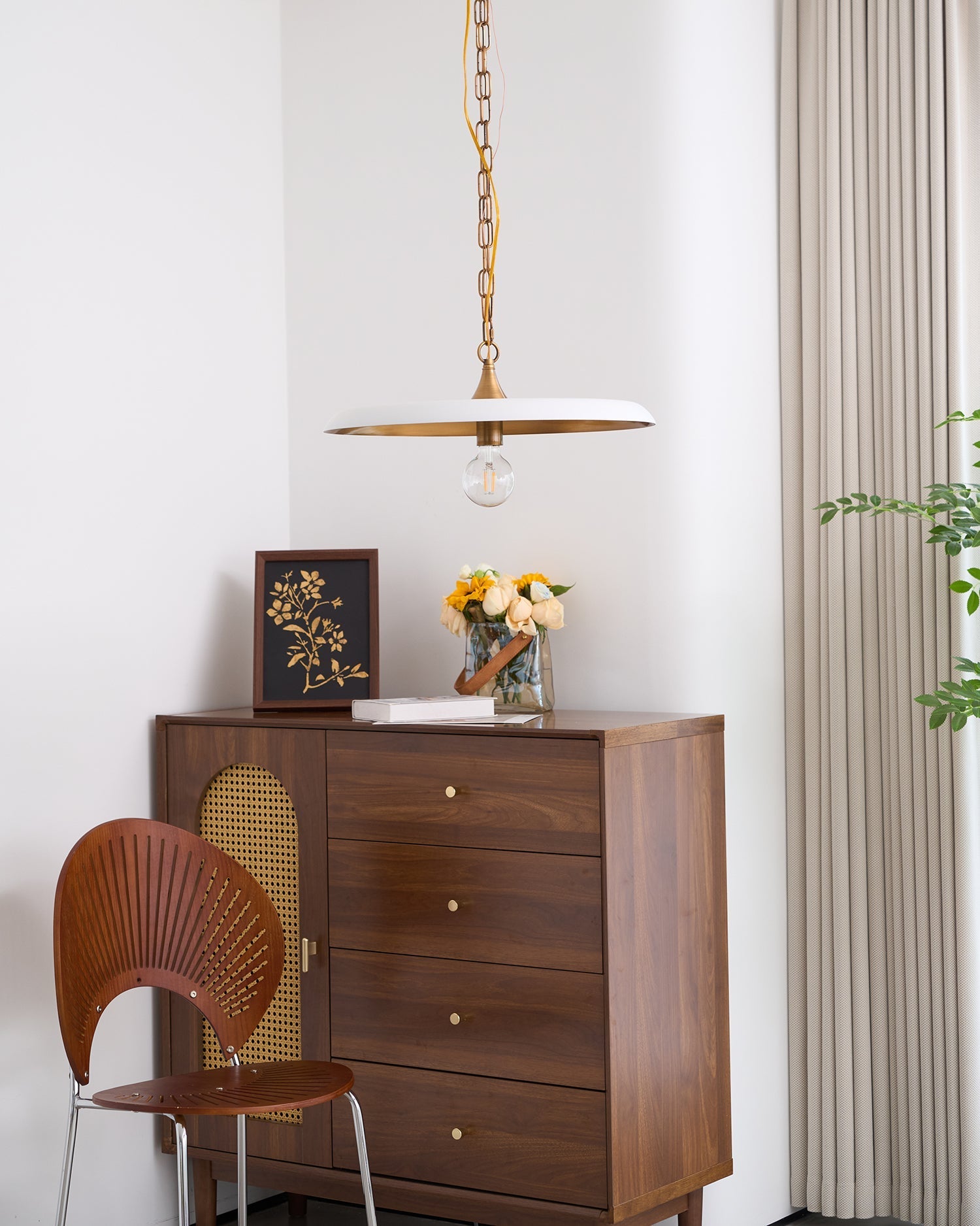 Vianel Vintage Pendant Light - Neutral Decor
