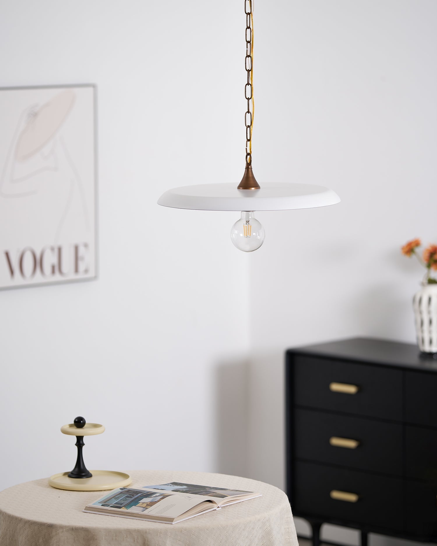 Vianel Vintage Pendant Light - Neutral Decor