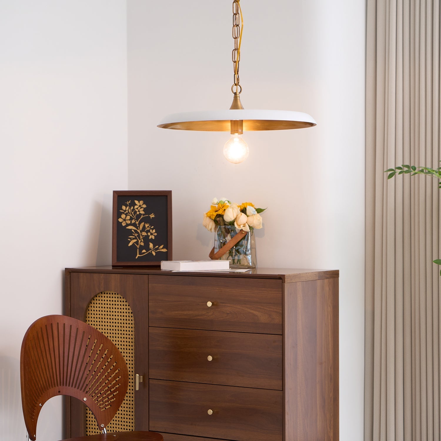 Vianel Vintage Pendant Light - Neutral Decor