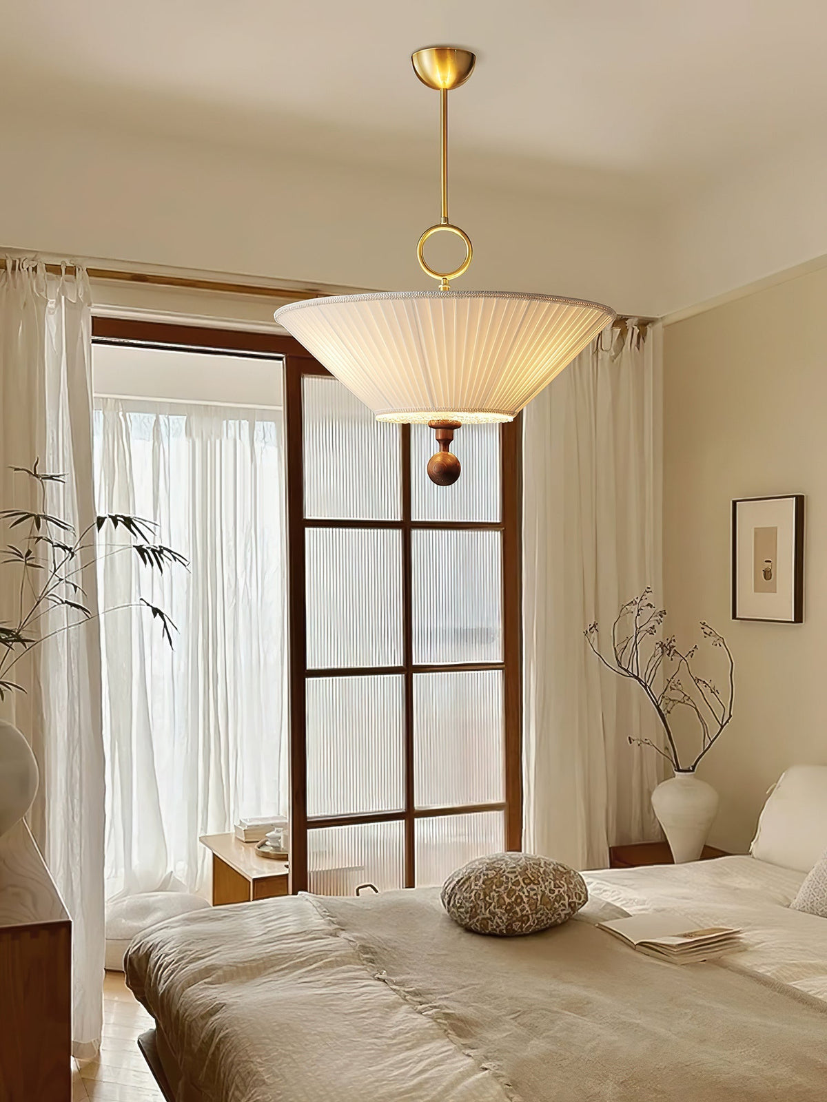 Maltik Pleated Pendant Light