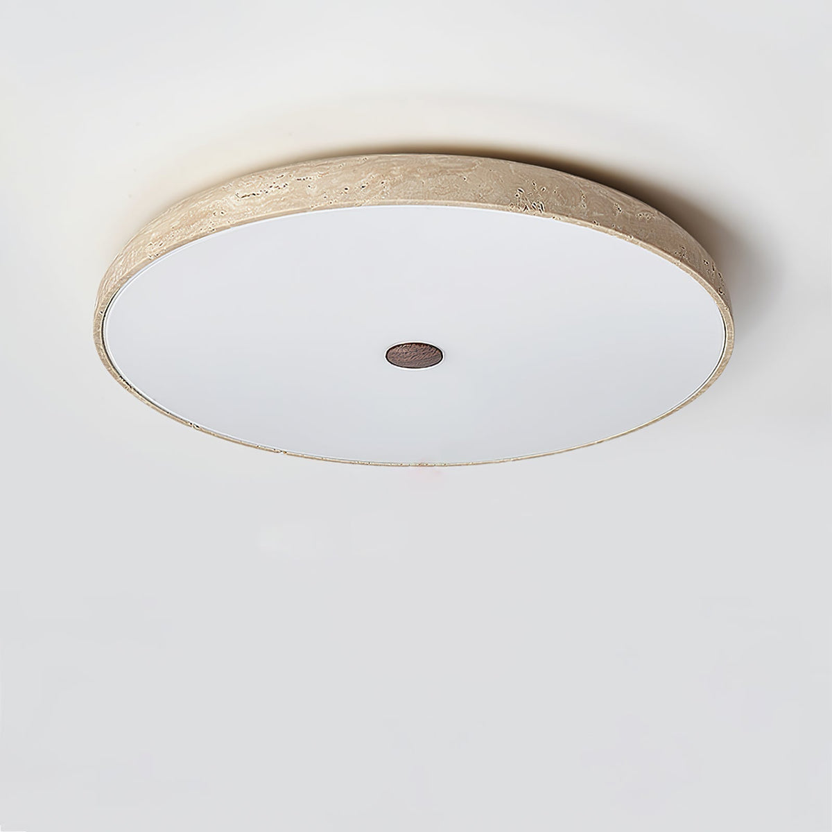 Orzoror Minimalist Travertine Ceiling Light