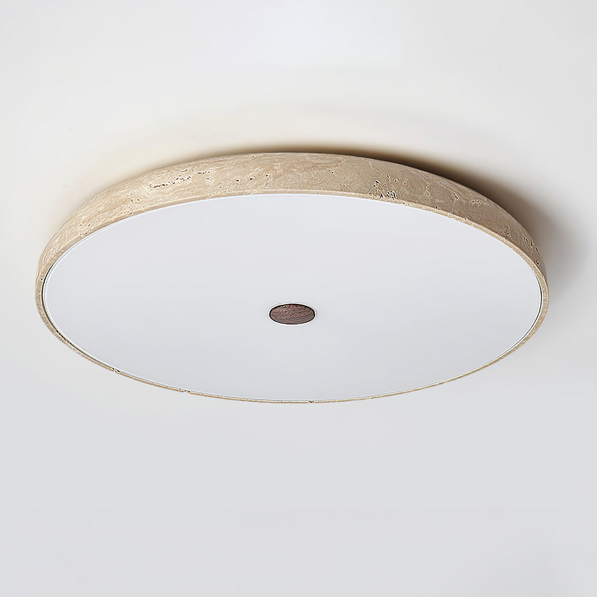 Orzoror Minimalist Travertine Ceiling Light