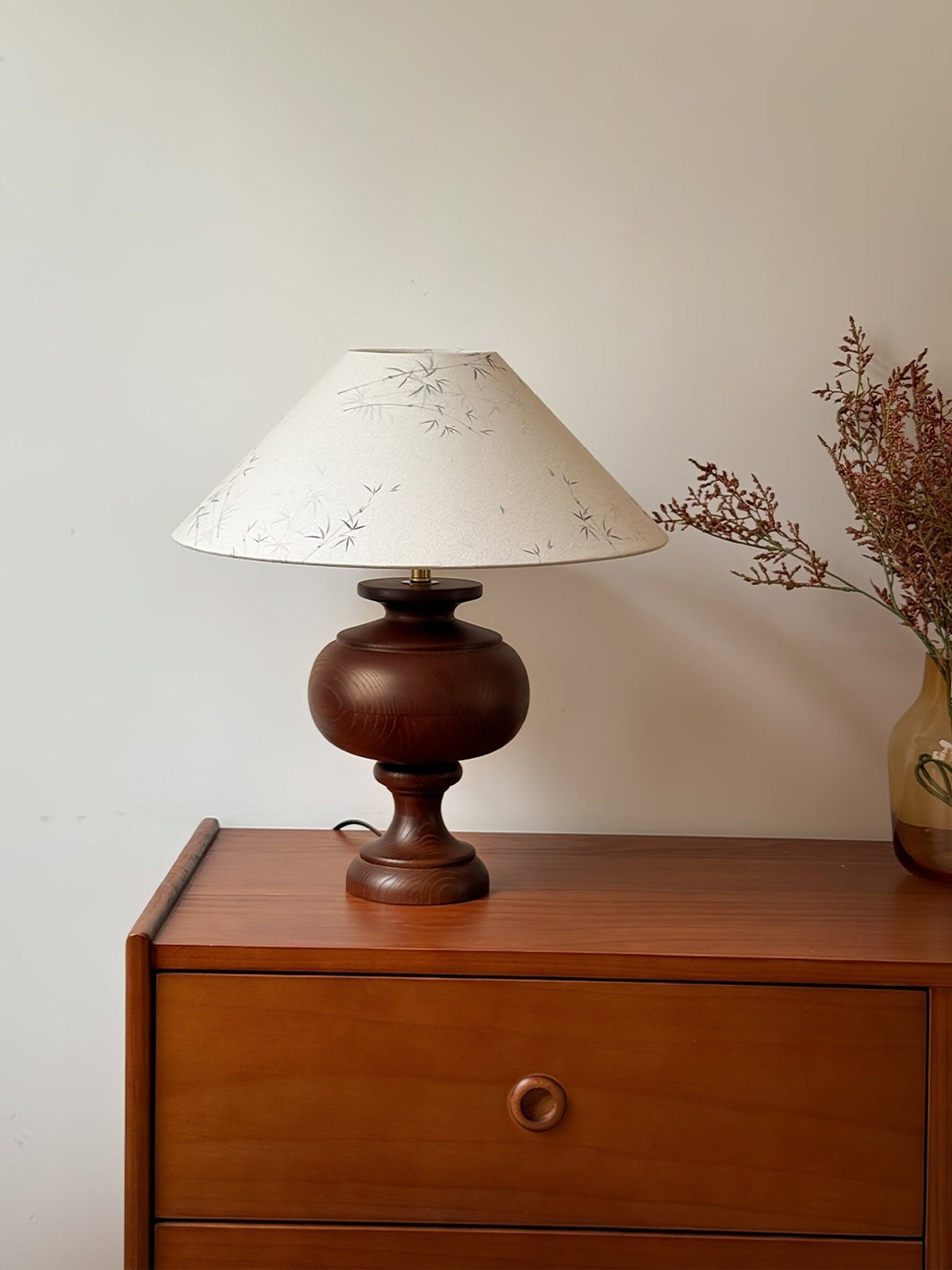 Culiril Oriental Fabric Table Lamp