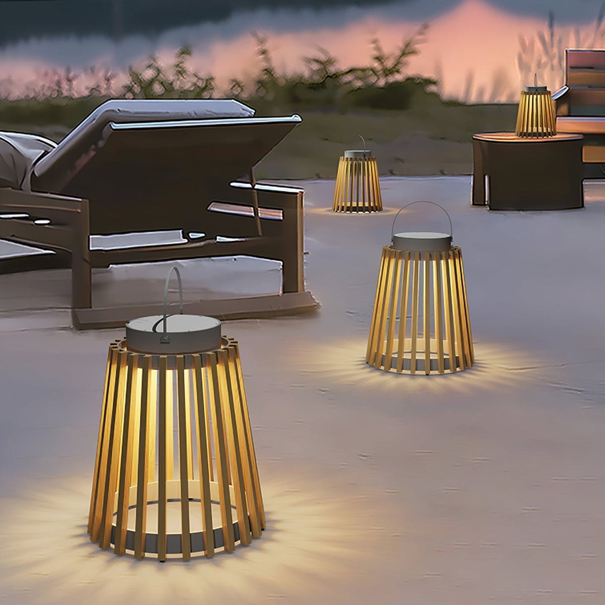 Hopt Solar Outdoor Lantern Lamp