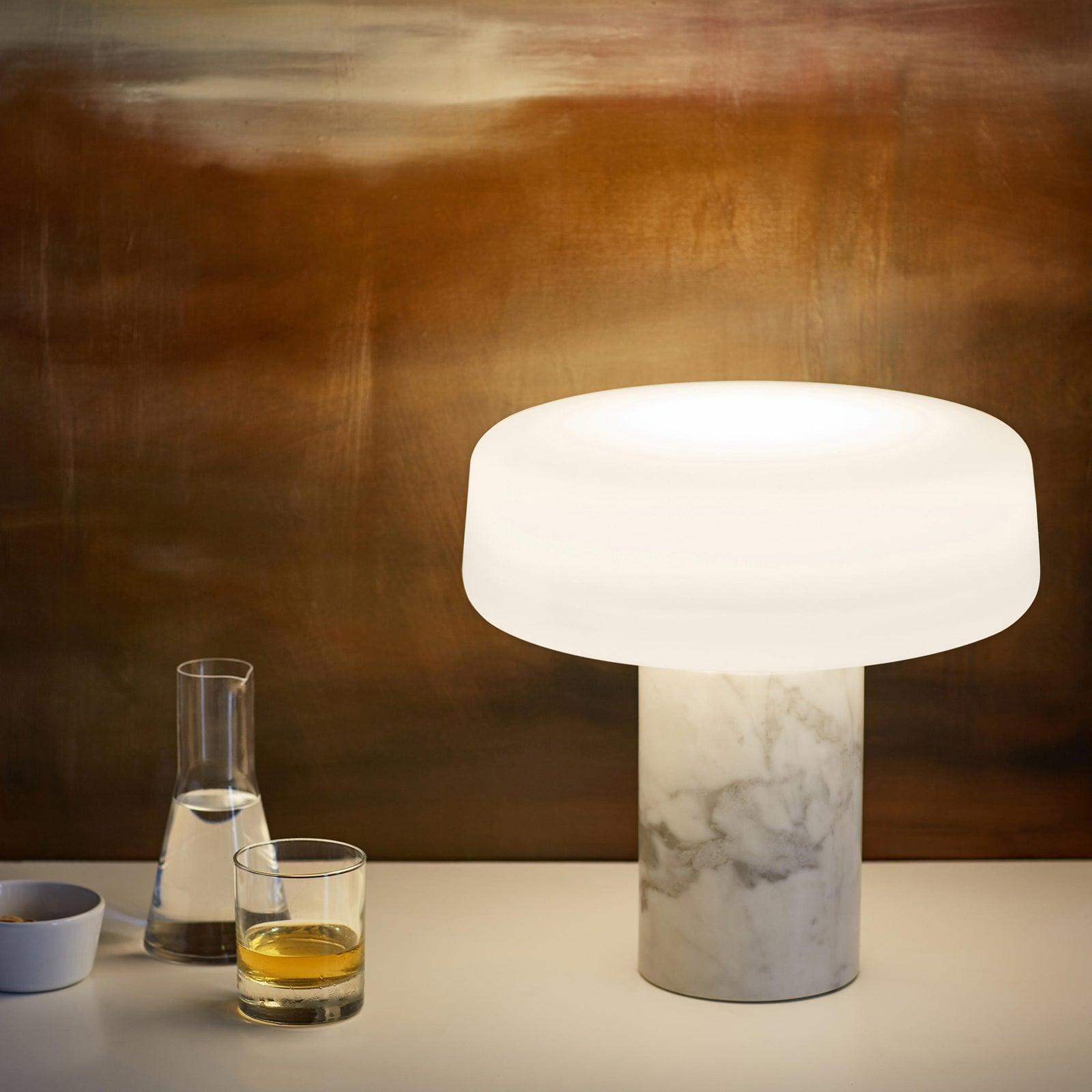 Erinilil Marble Base Table Lamp