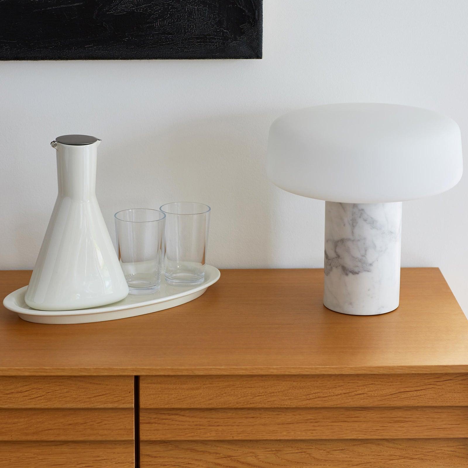 Erinilil Marble Base Table Lamp