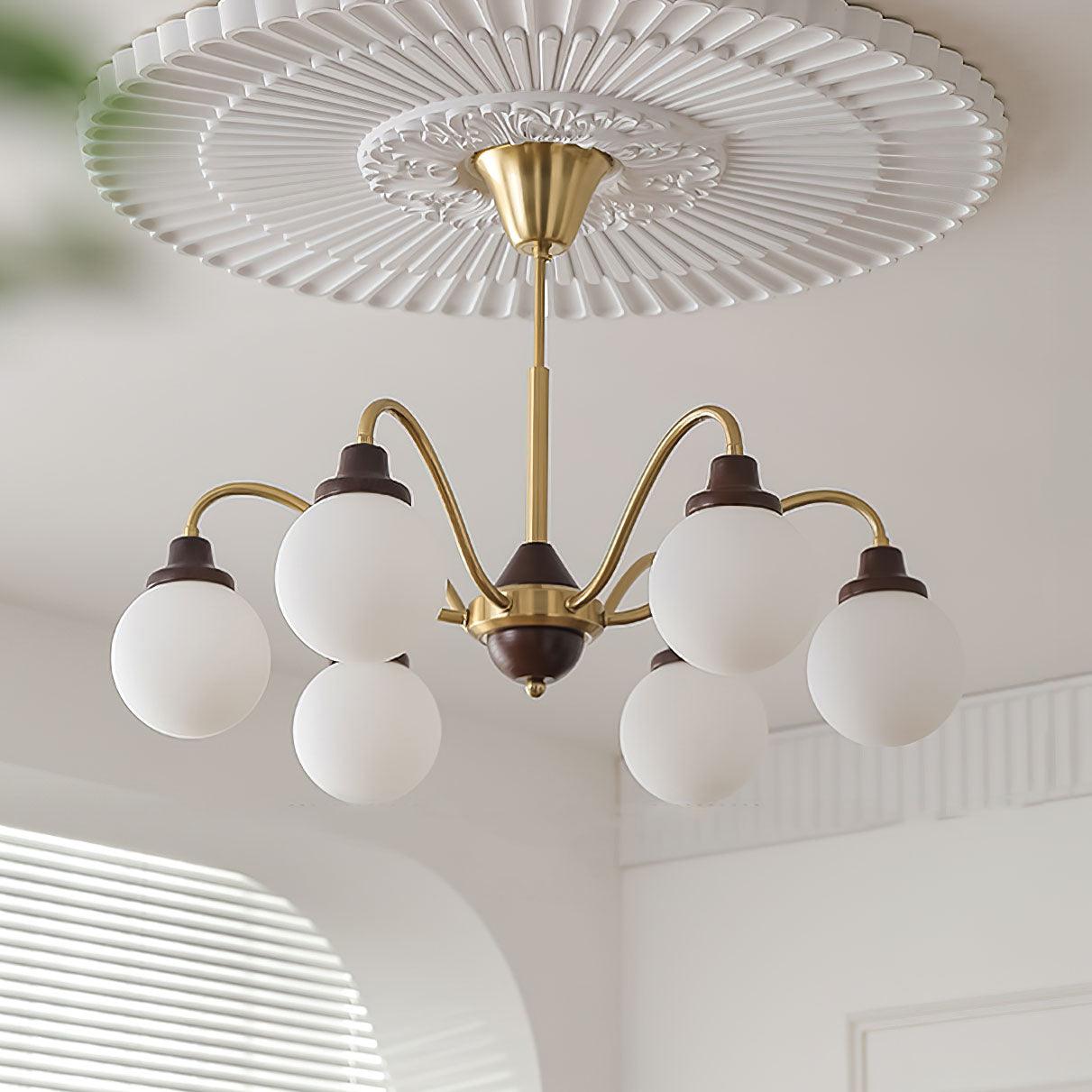 Lioranora Fashion Glass Chandelier