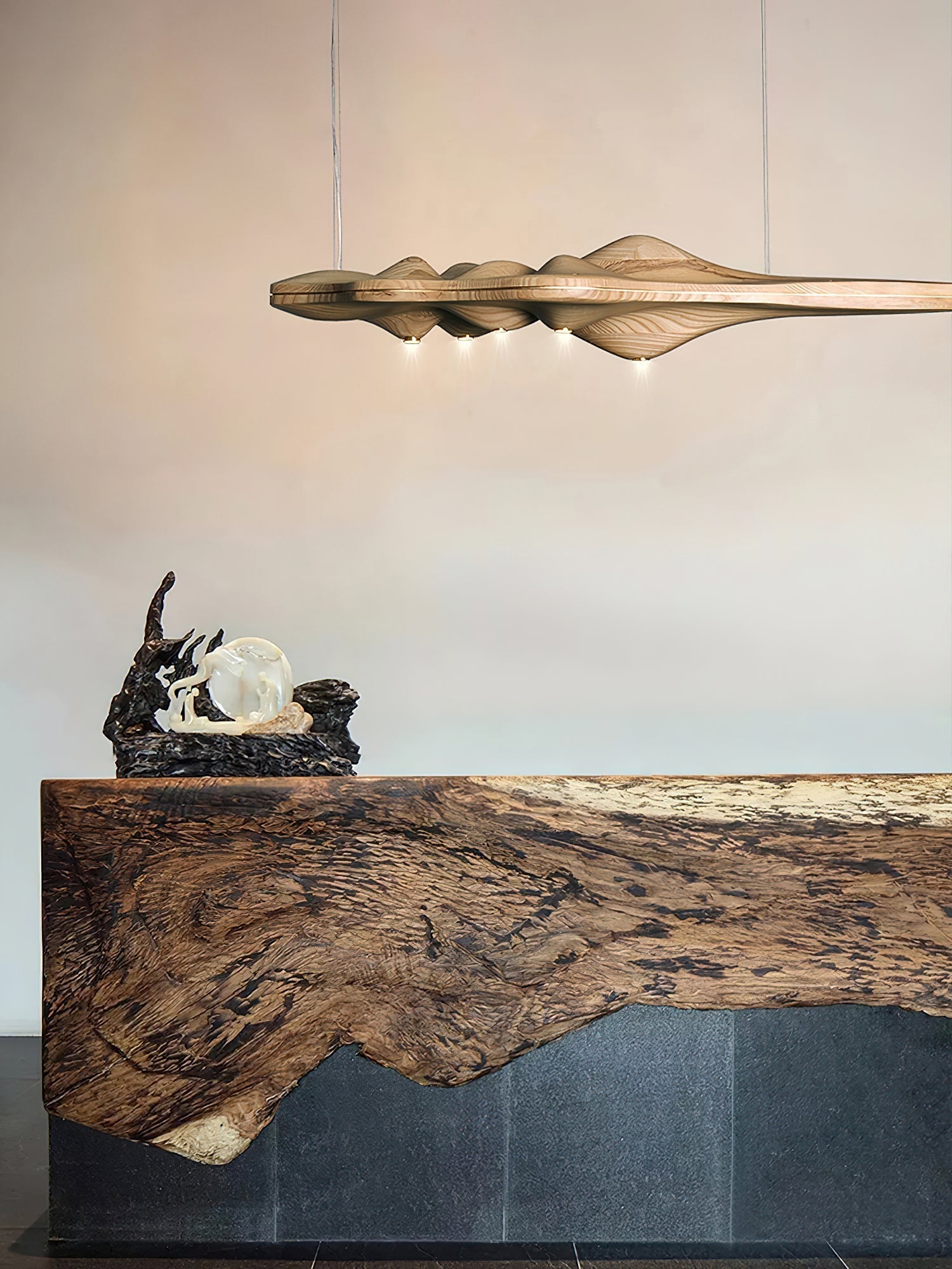 Tolven Premium Elegance Wood Pendant Lamp