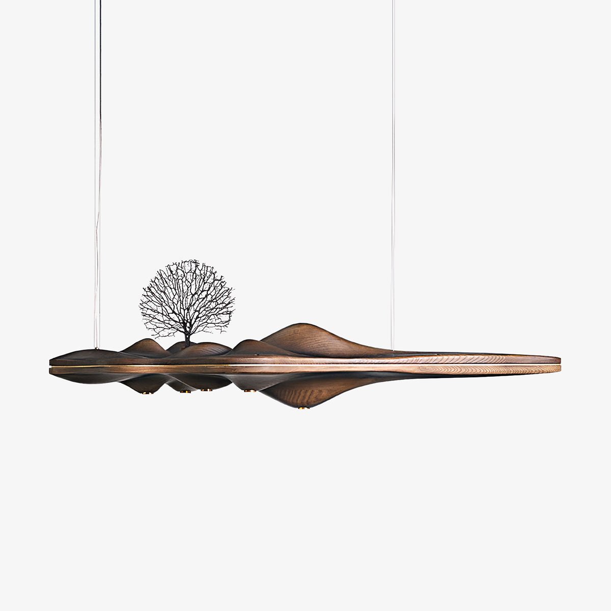 Tolven Premium Elegance Wood Pendant Lamp