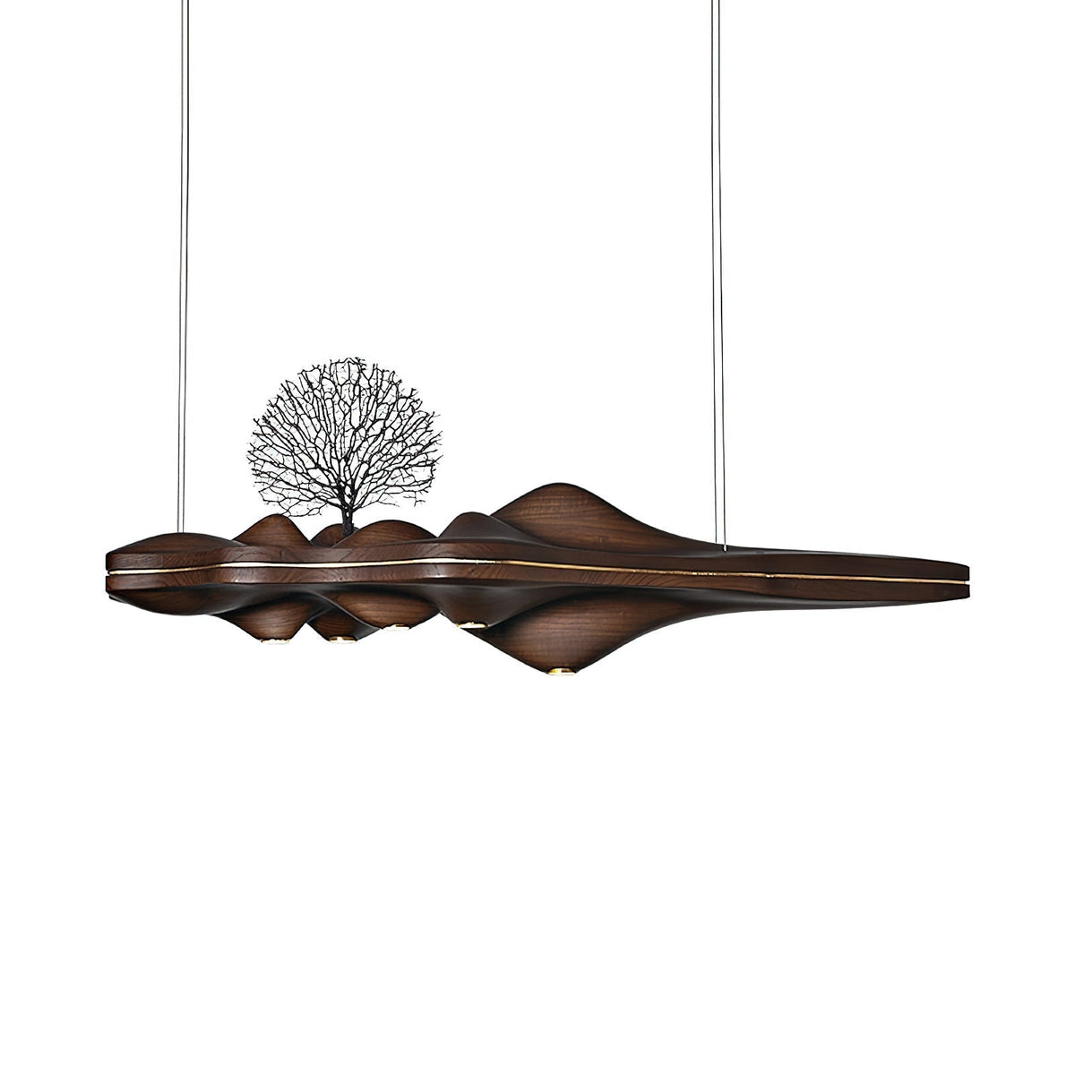Tolven Premium Elegance Wood Pendant Lamp