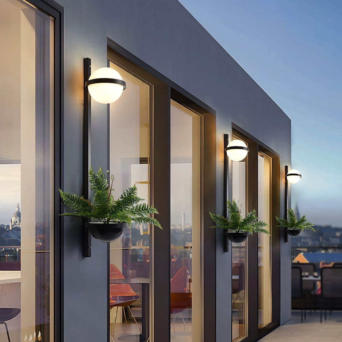 Suren Indoor  Outdoor Wall Light
