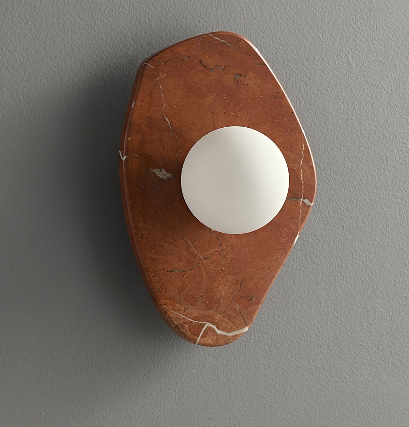 Pebble Rustic Marble Wall Light