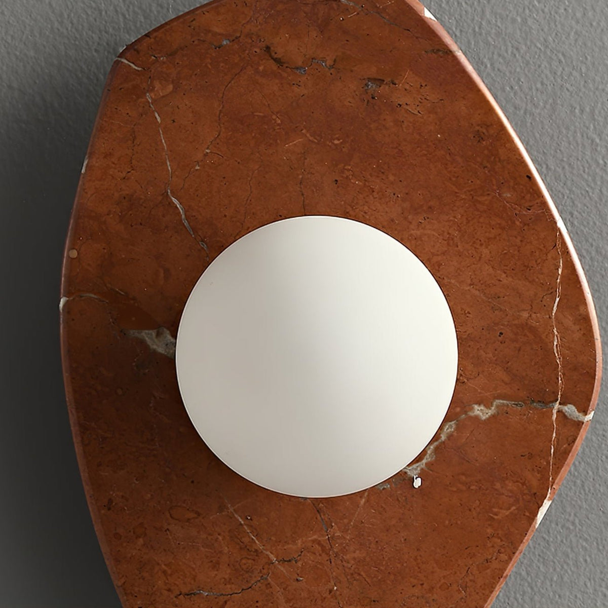 Pebble Rustic Marble Wall Light