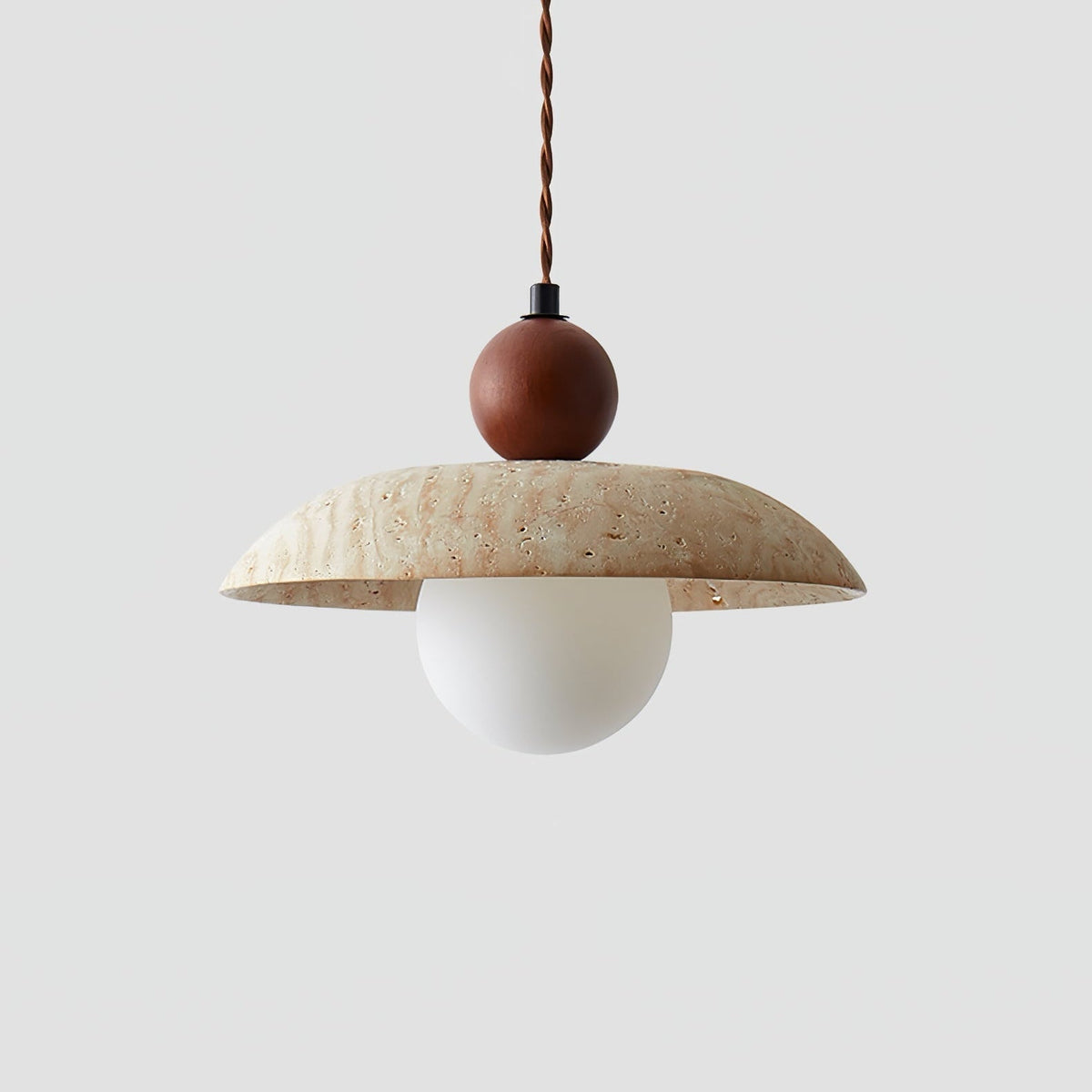 Nerix Travertine Pendant Light