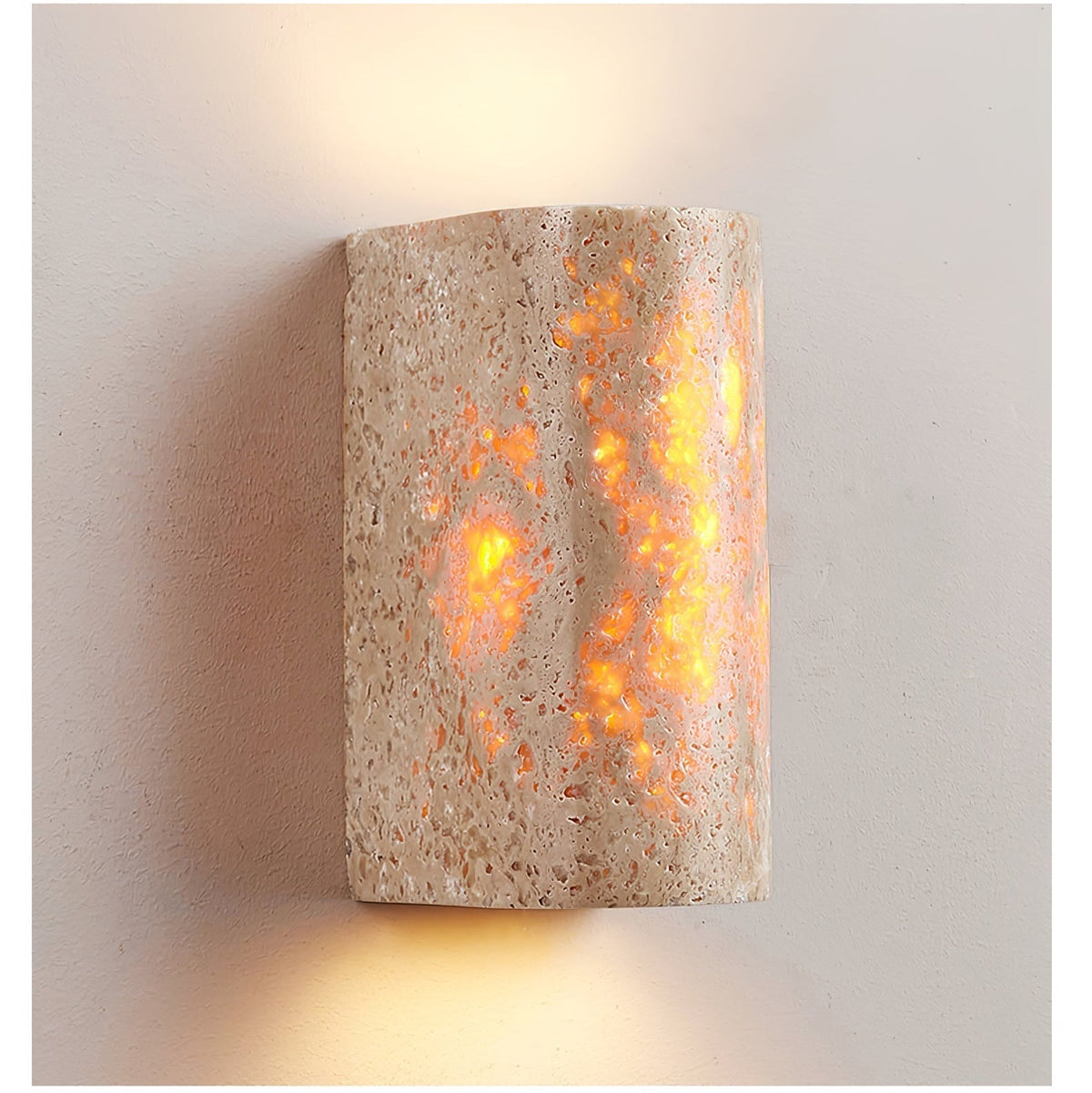 Sysilion Travertine Wall Light