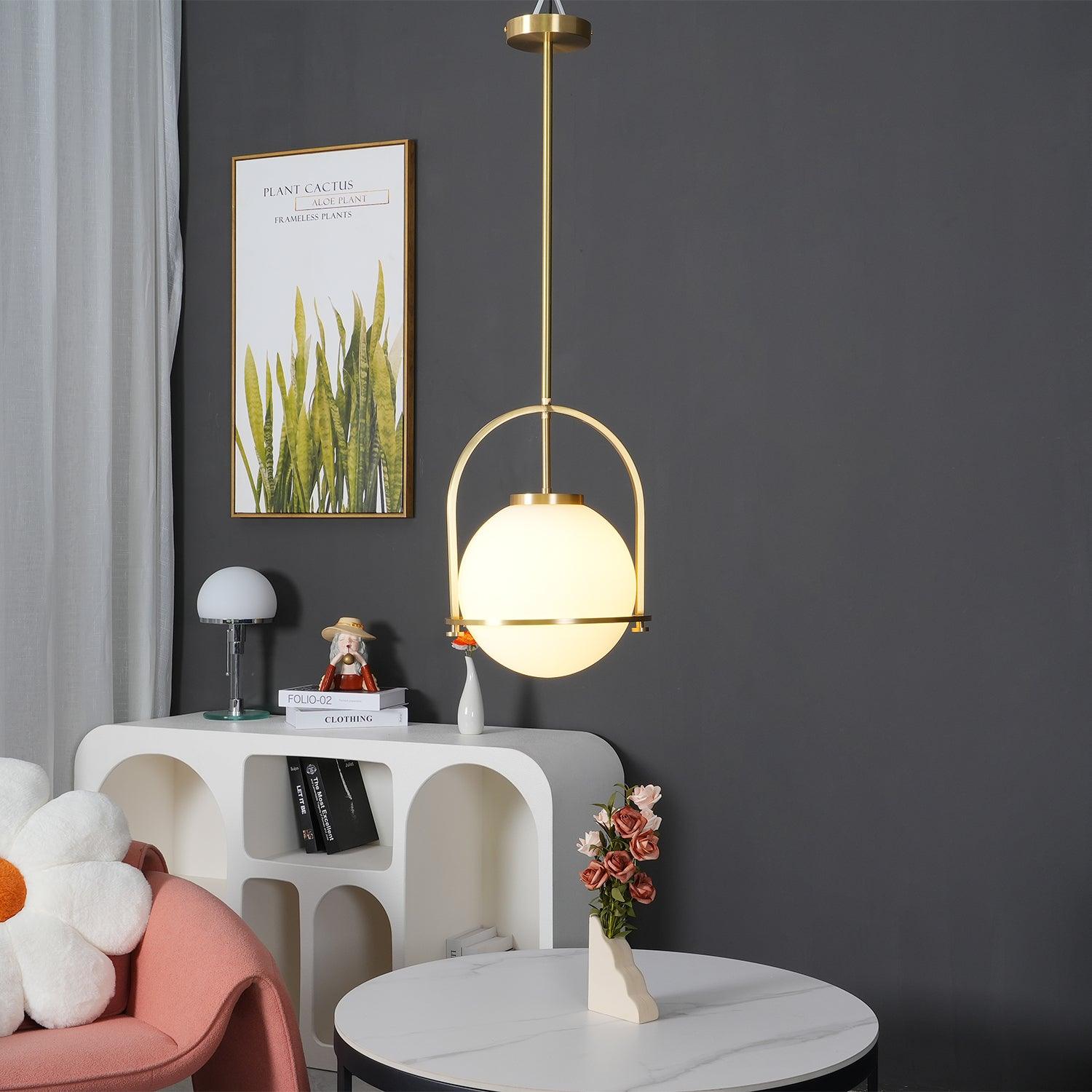Brandonis Modern Glass Pendant Light