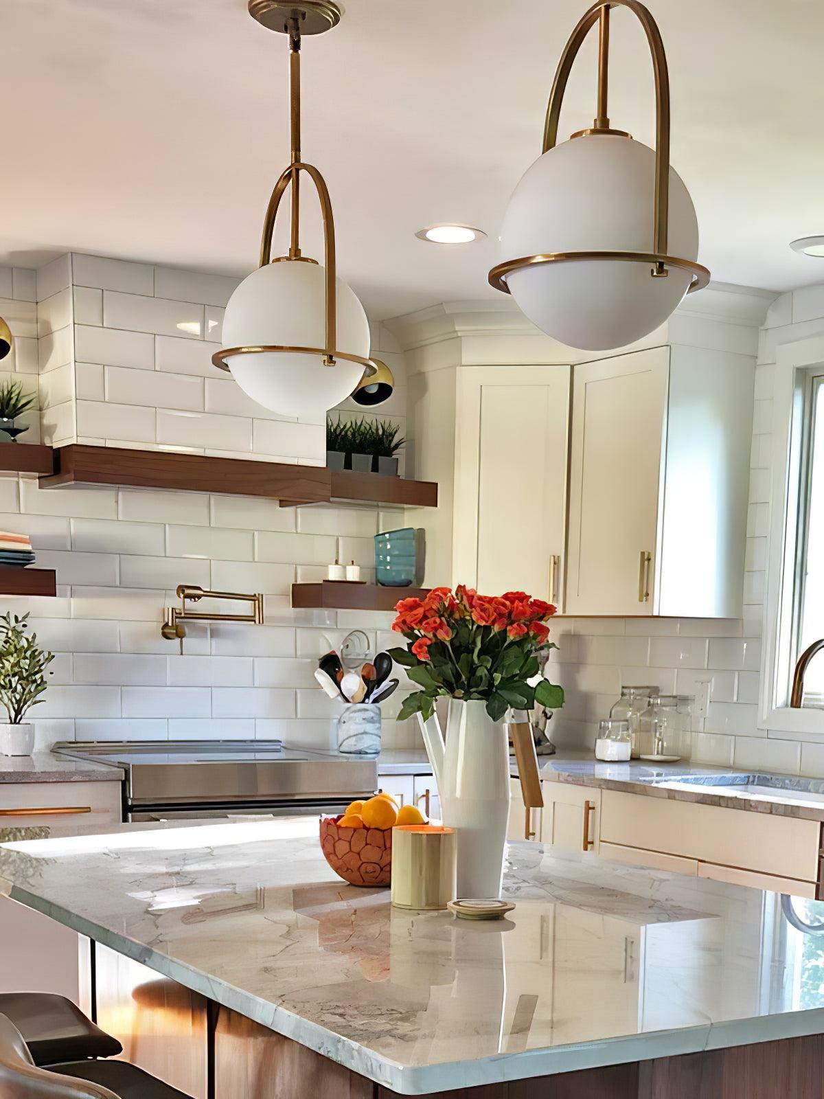Brandonis Modern Glass Pendant Light