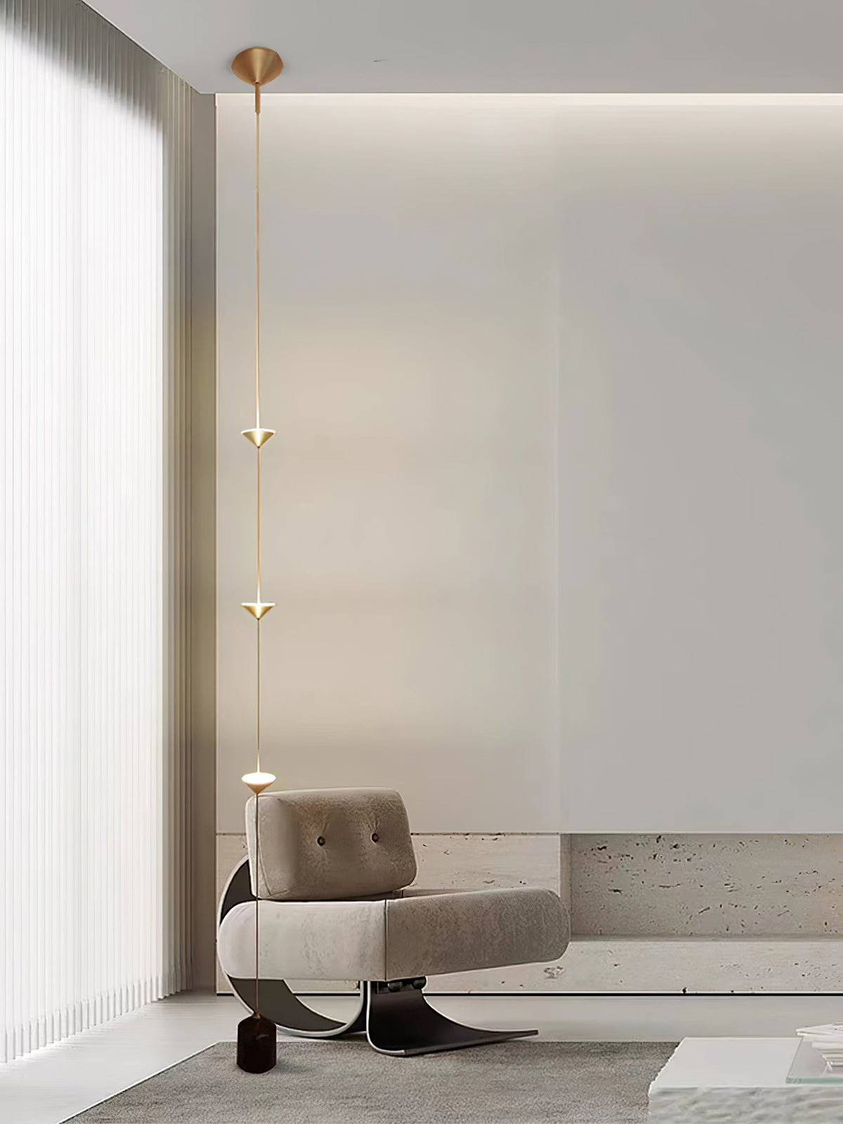 Oakhaven Marble Floor Lamp