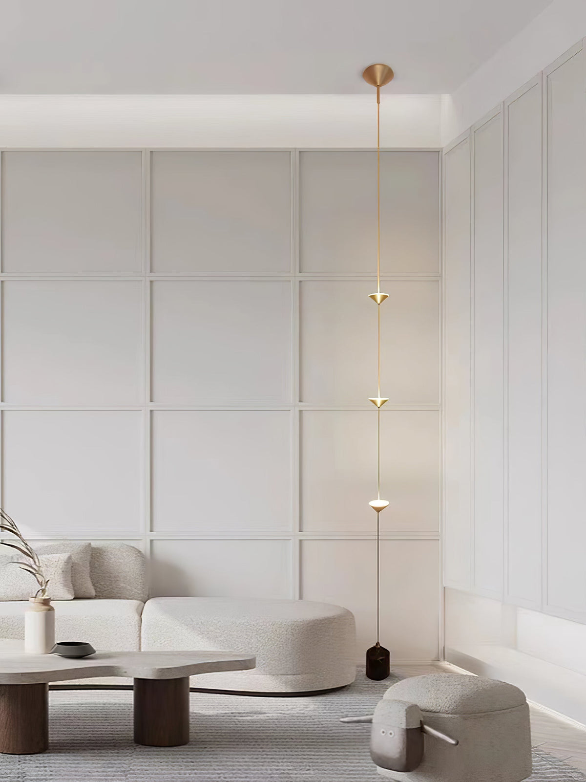 Oakhaven Marble Floor Lamp