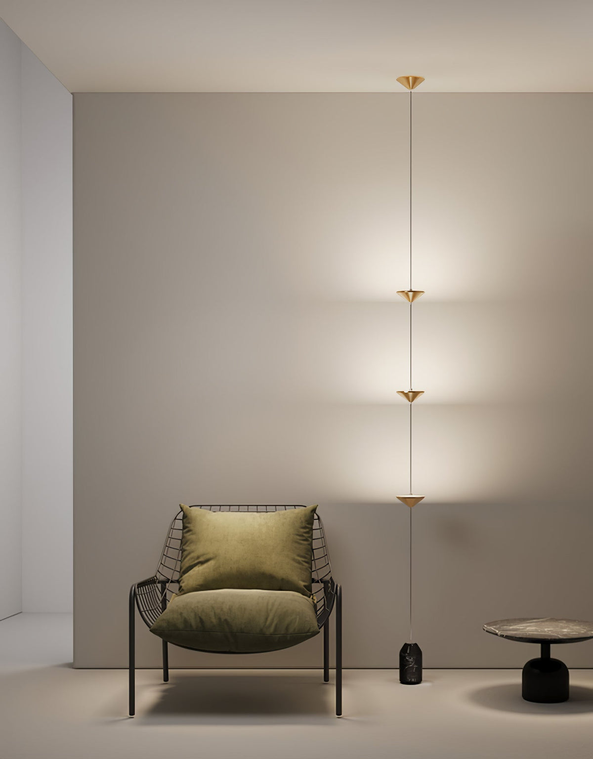 Oakhaven Marble Floor Lamp