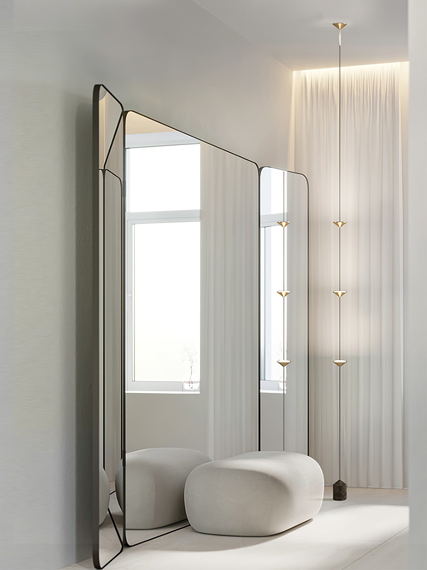 Oakhaven Marble Floor Lamp