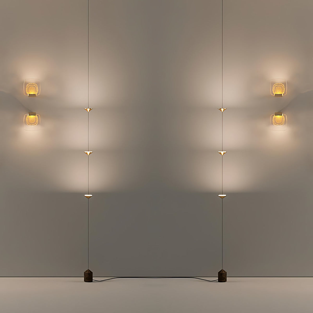 Oakhaven Marble Floor Lamp