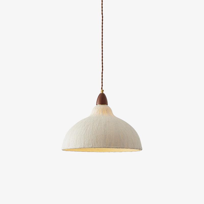 Locan Paper & Wood Pendant Lamp