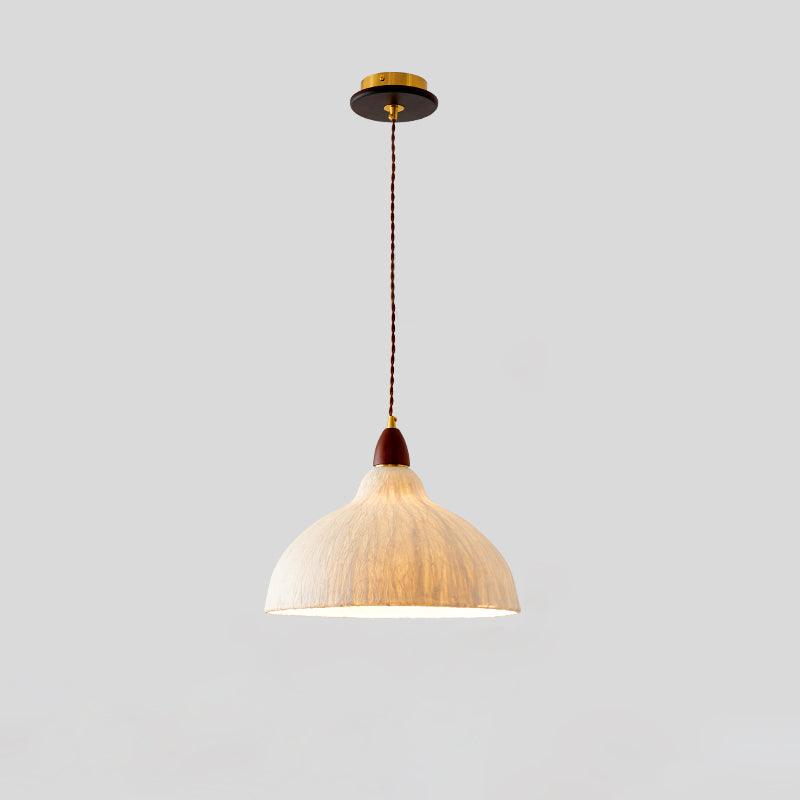 Locan Paper & Wood Pendant Lamp