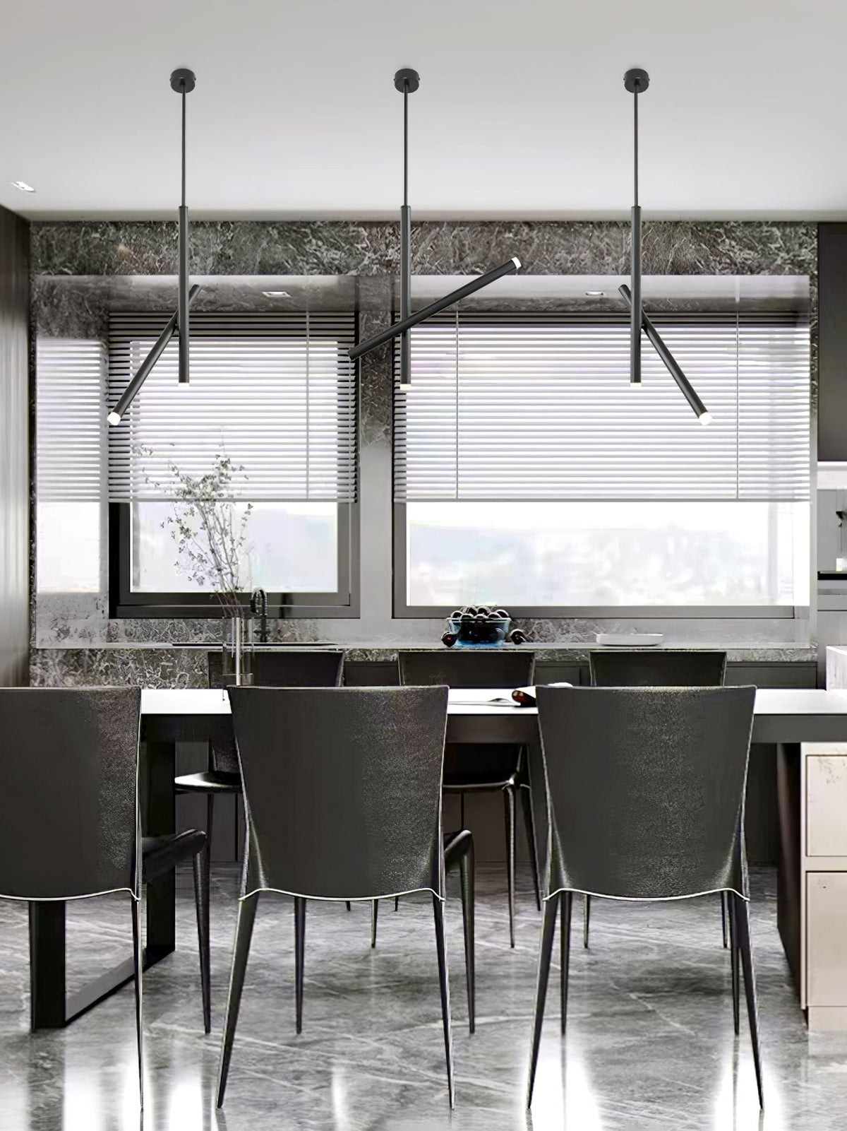 Imogen Minimalist Linear Pendant Light