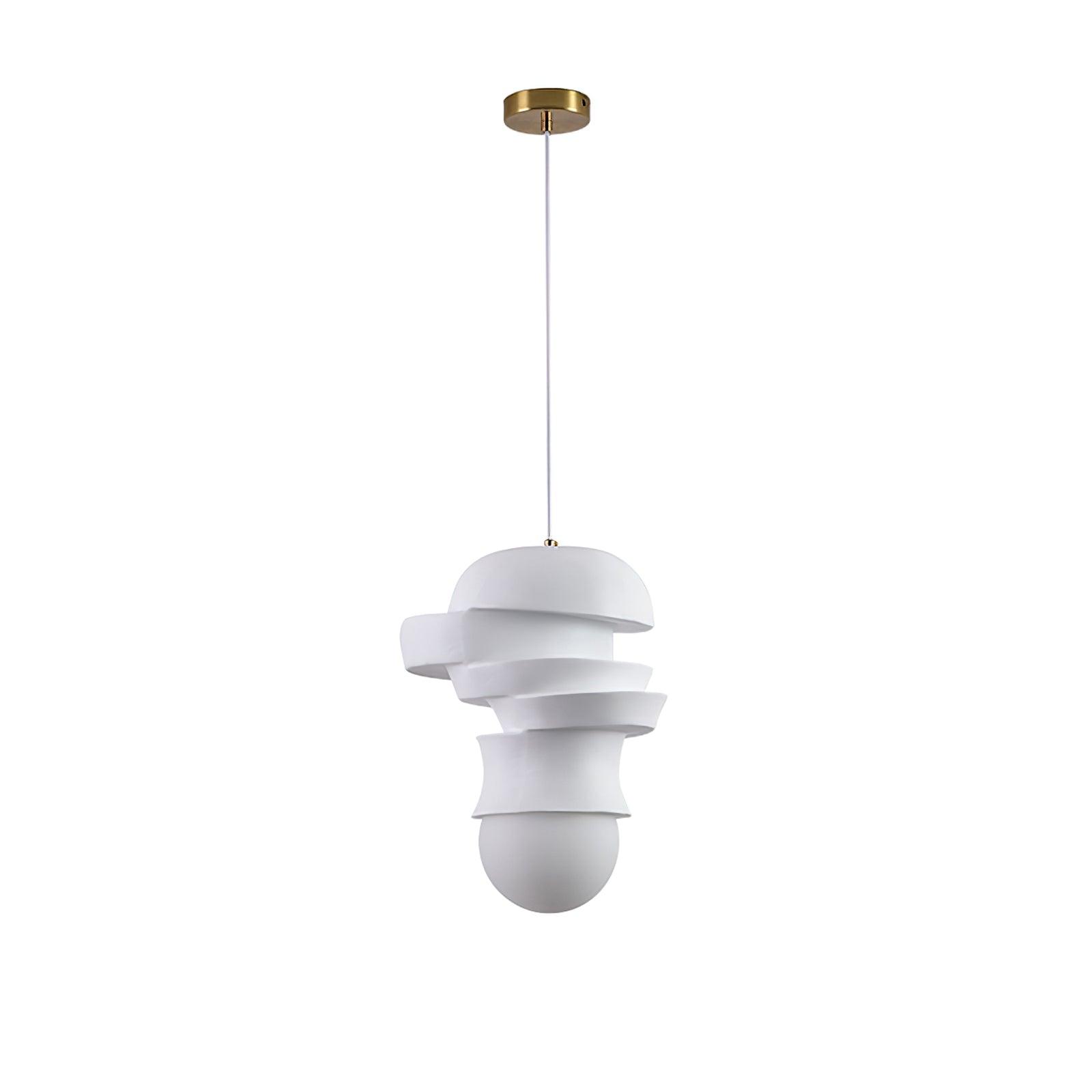 Tyev Individual Creativity Resin Glass Pendant Lamp