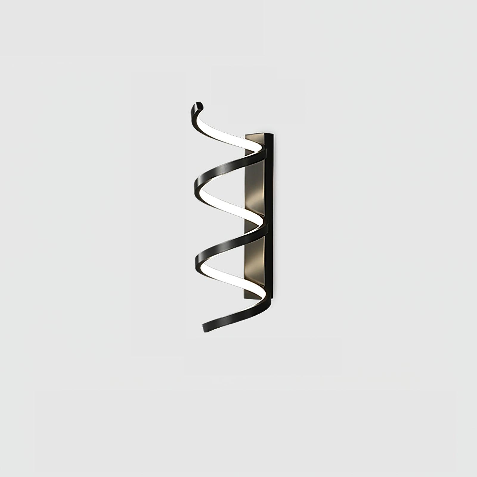 Asilion Nordic Art Spiral Wall Light