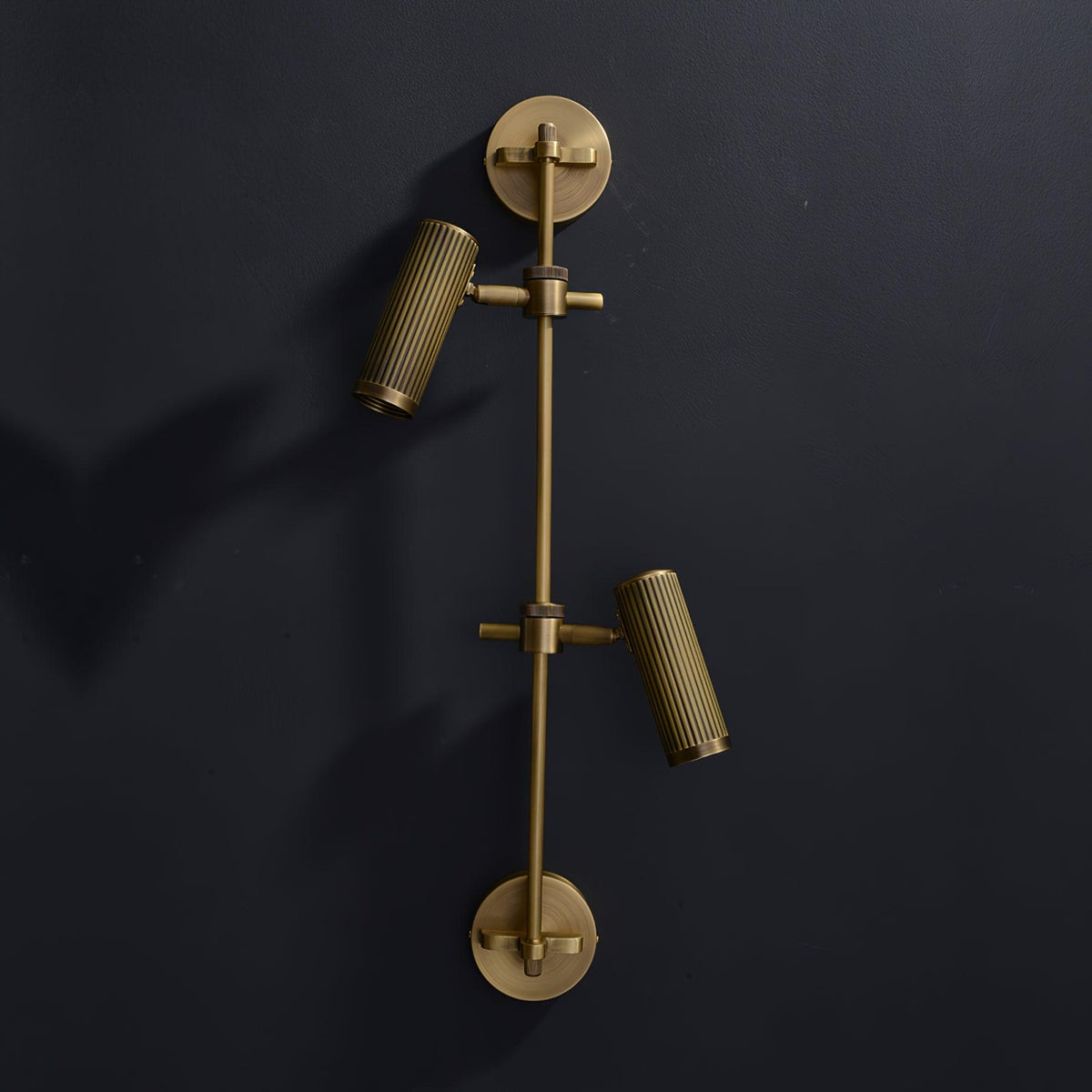 Kirixel Brass Industrial Wall Lamp