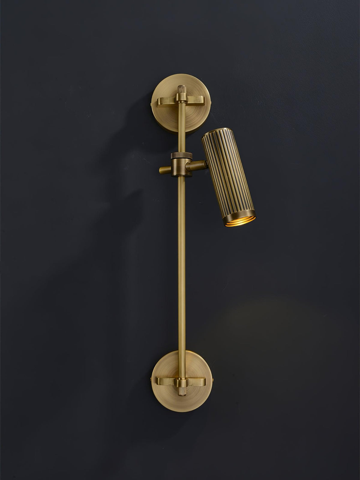 Kirixel Brass Industrial Wall Lamp