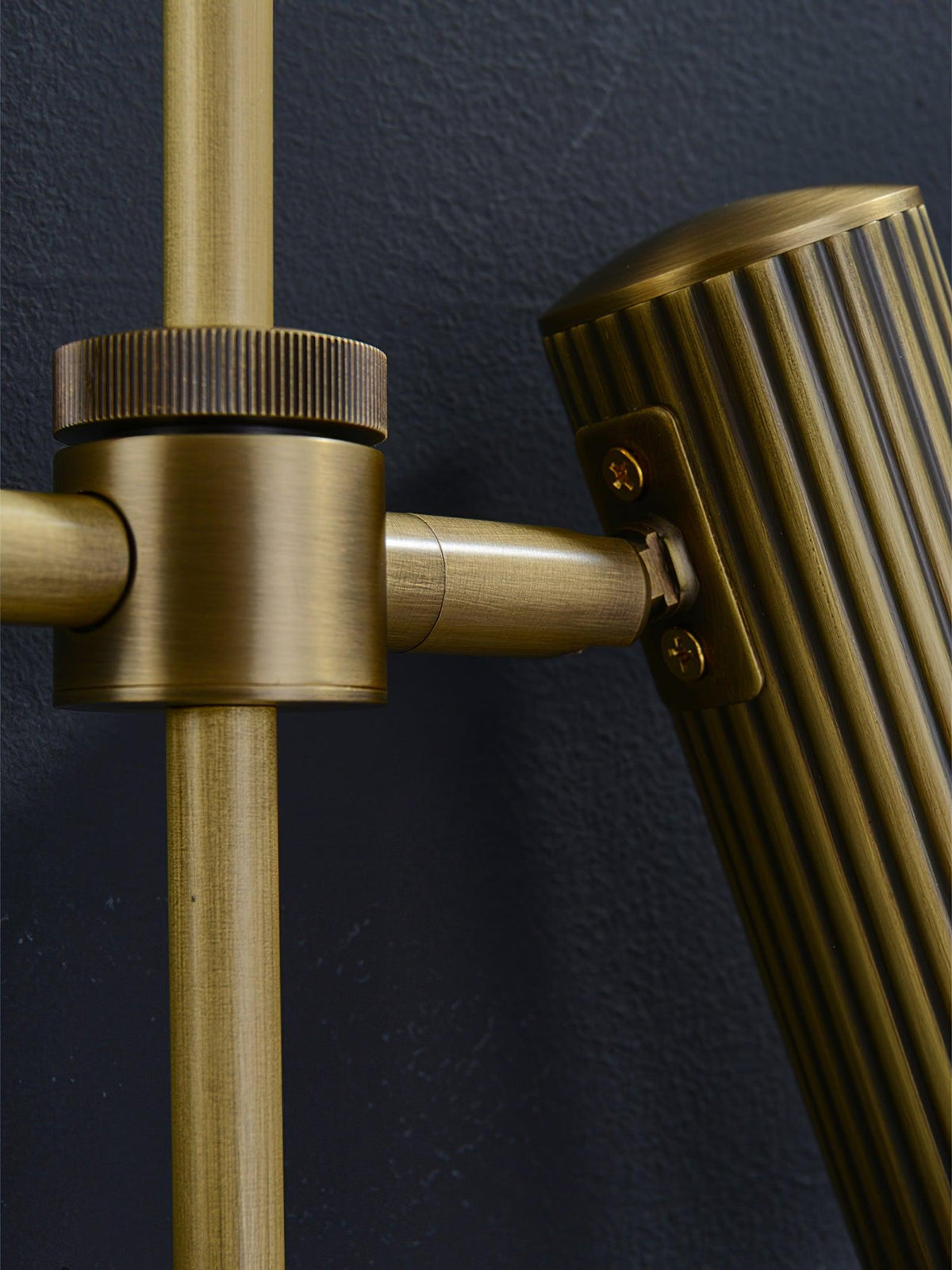 Kirixel Brass Industrial Wall Lamp