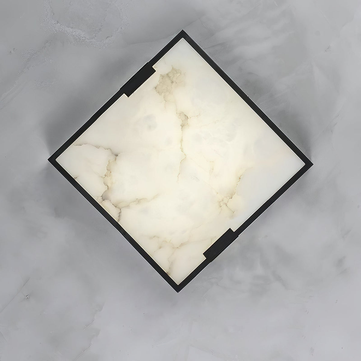 Kevenq Minimalist Alabaster Ceiling Light
