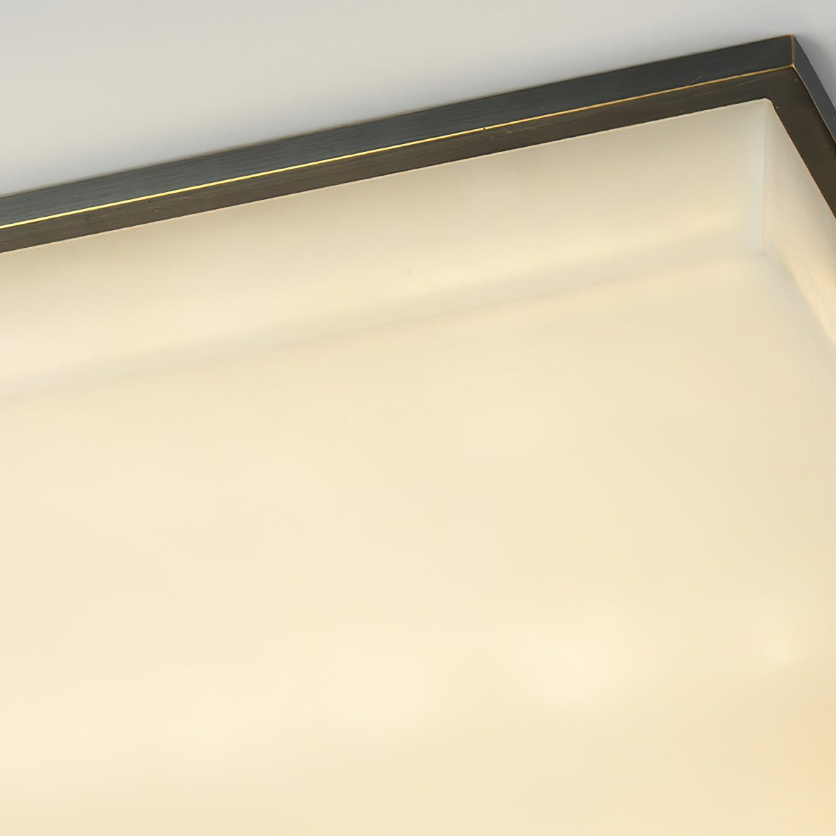 Kevenq Minimalist Alabaster Ceiling Light