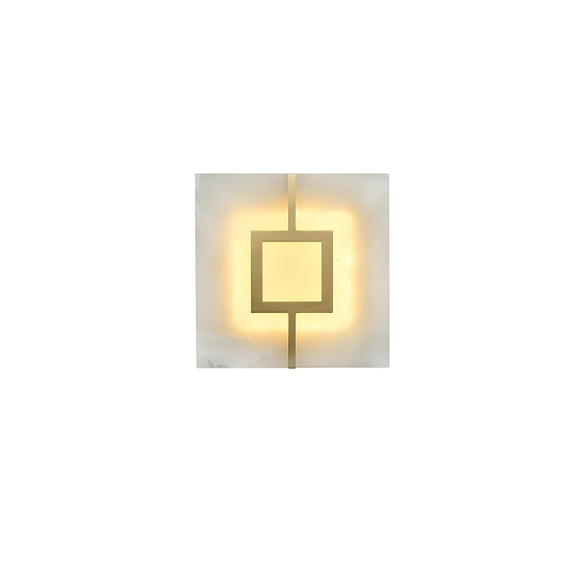 Alvelor Geometric Alabaster Wall Light