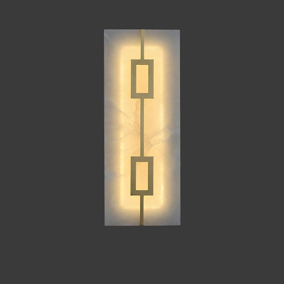 Alvelor Geometric Alabaster Wall Light