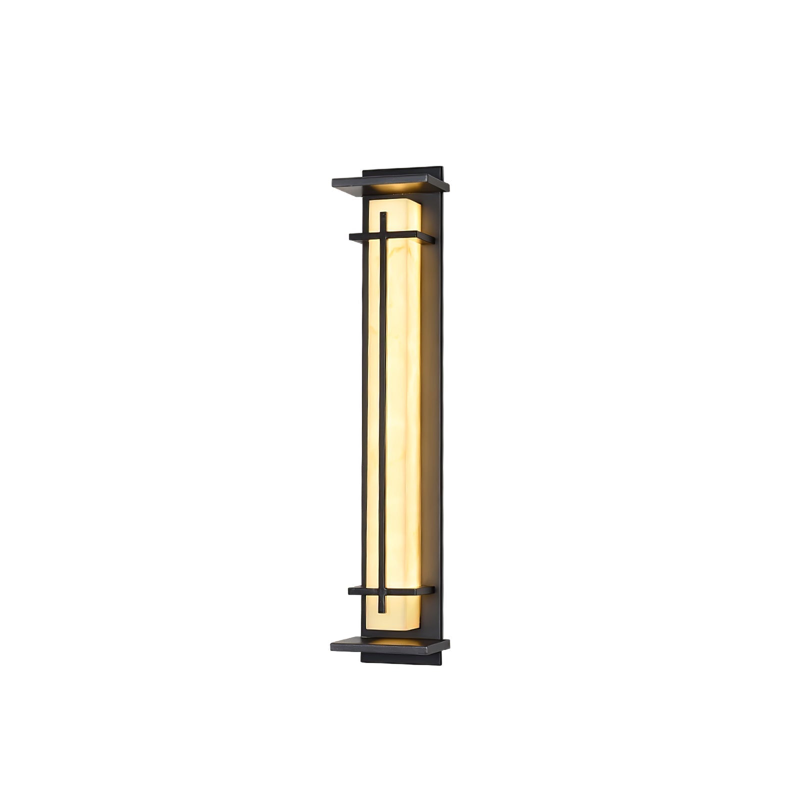 Marcell Alabaster Square Wall Light