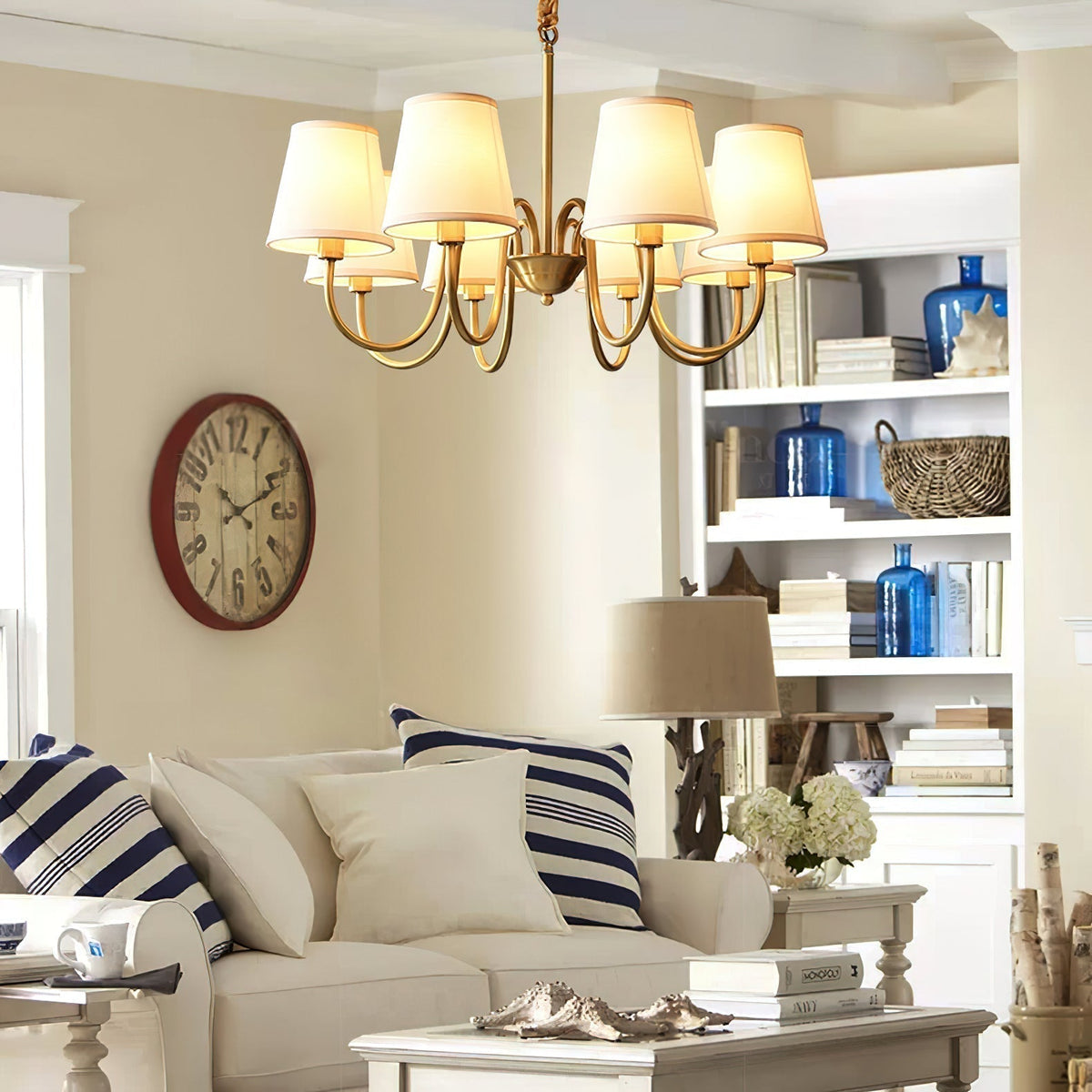 Dalen Traditional Stacey Fabric Chandelier