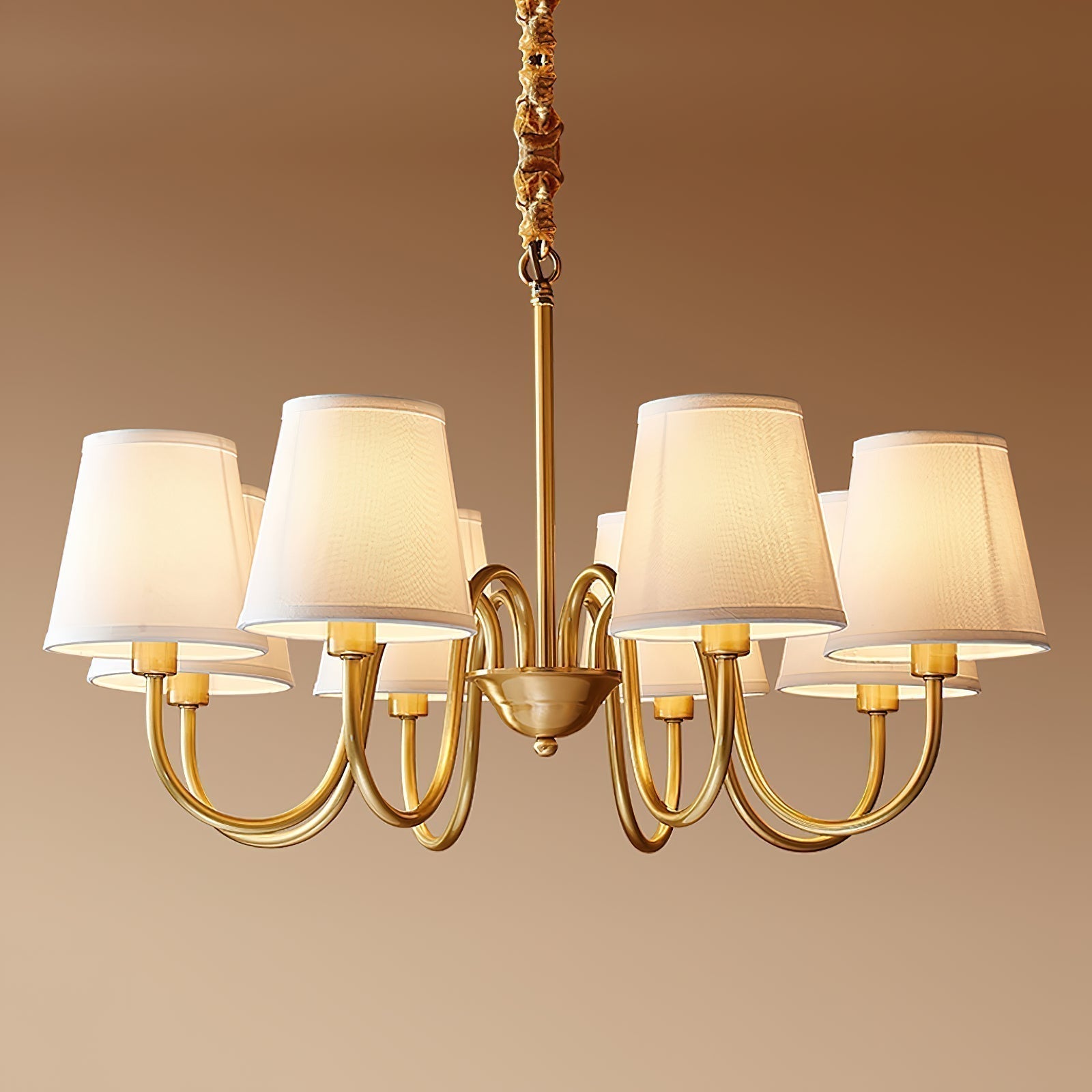 Dalen Traditional Stacey Fabric Chandelier