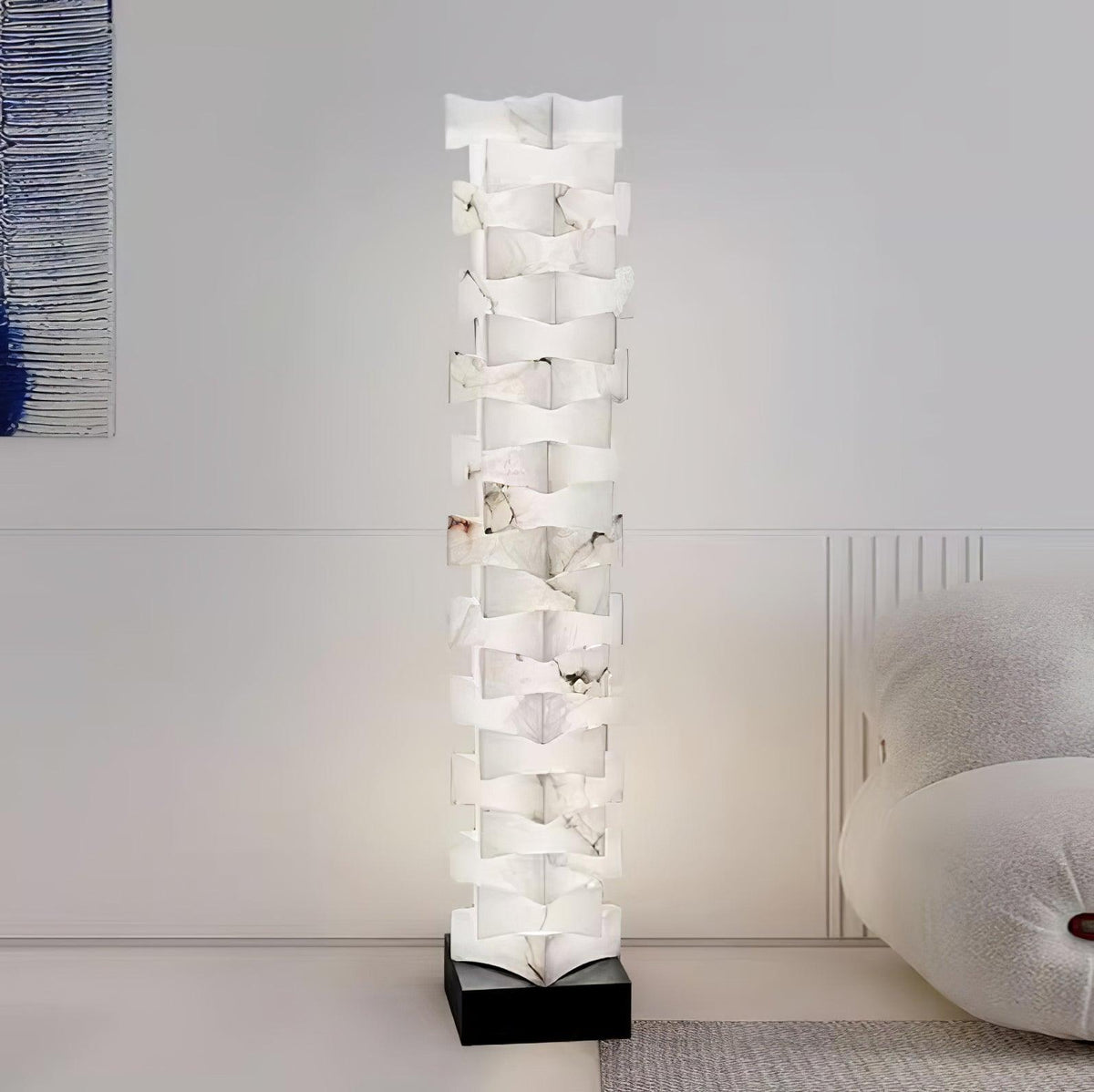 Sostix Alabaster Floor Lamp