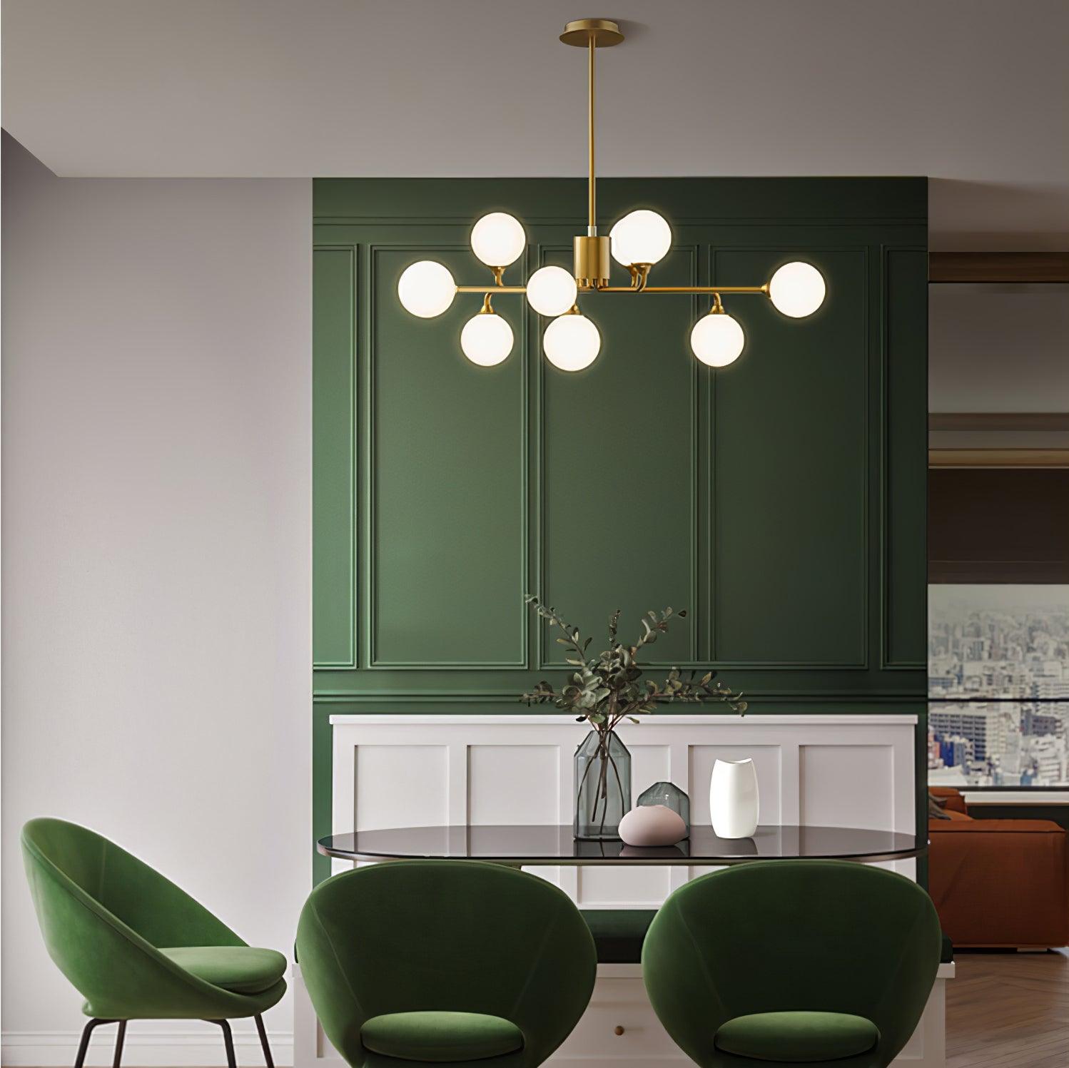 Nivor Modern Glass Chandelier