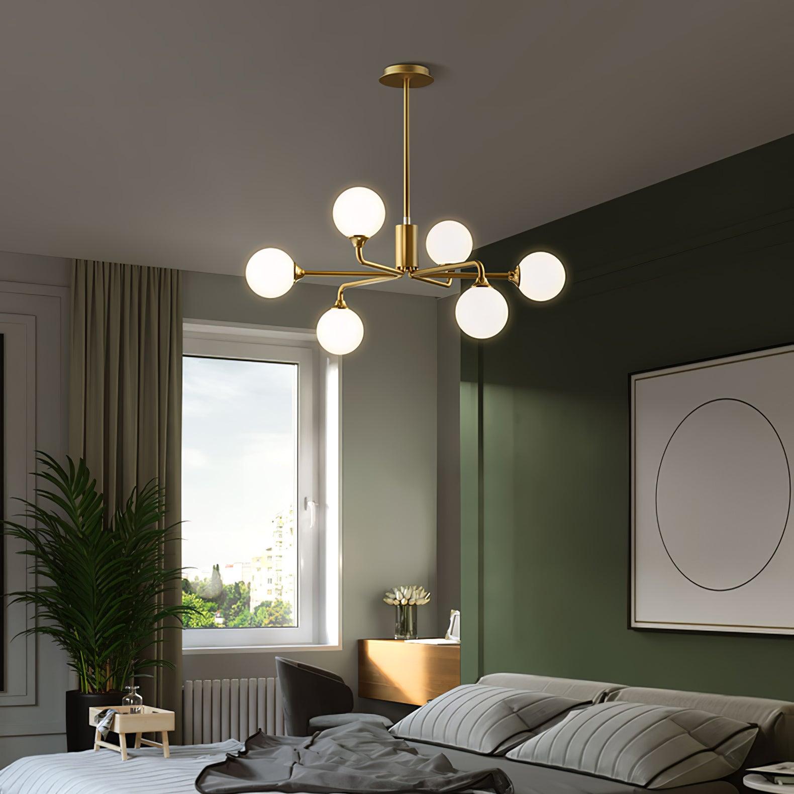 Nivor Modern Glass Chandelier