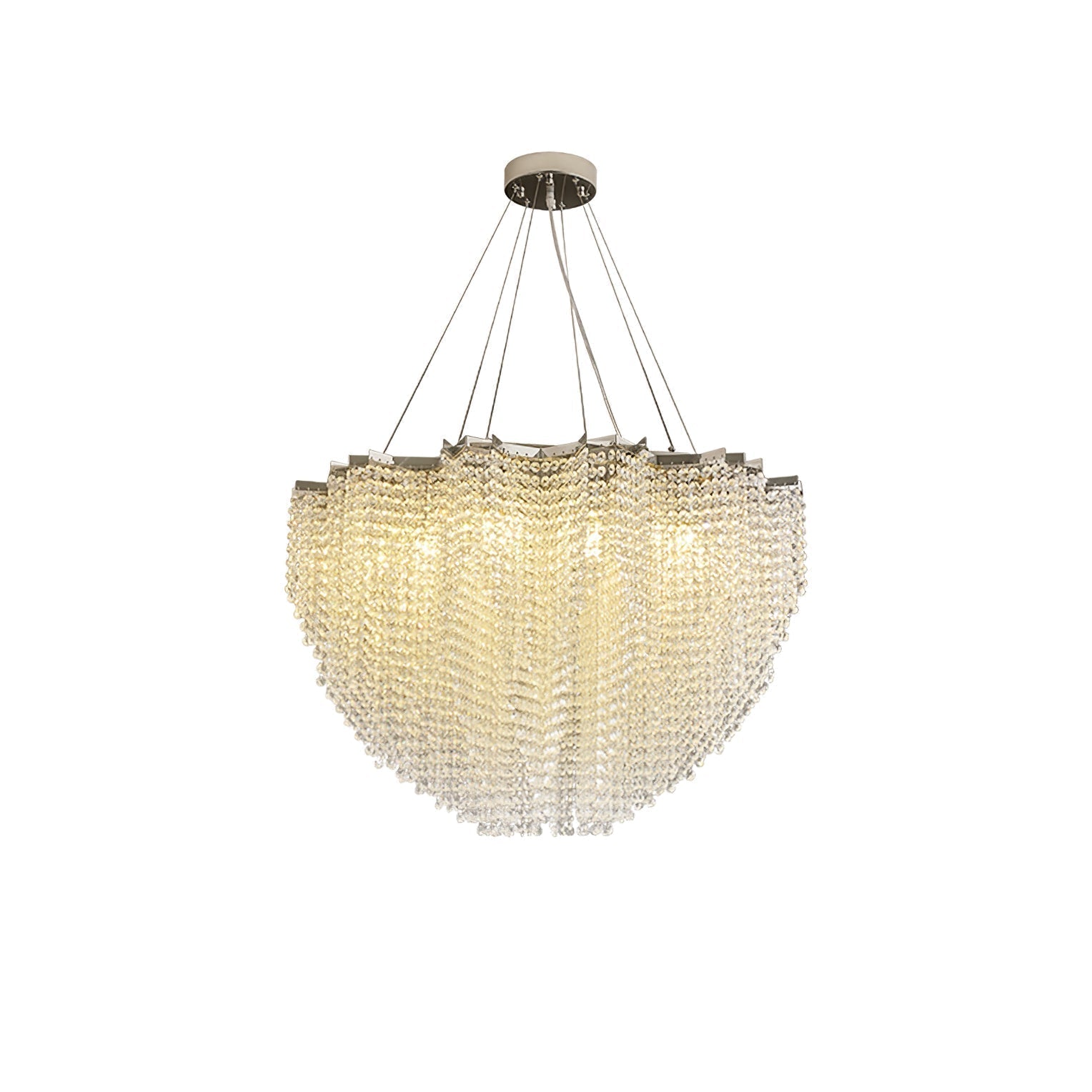 Zashayra Crystal Column Chandelier