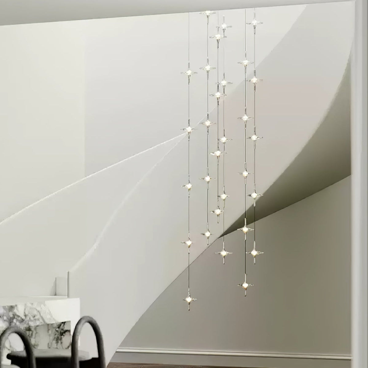 Varcienne Starfall Staircase Chandelier