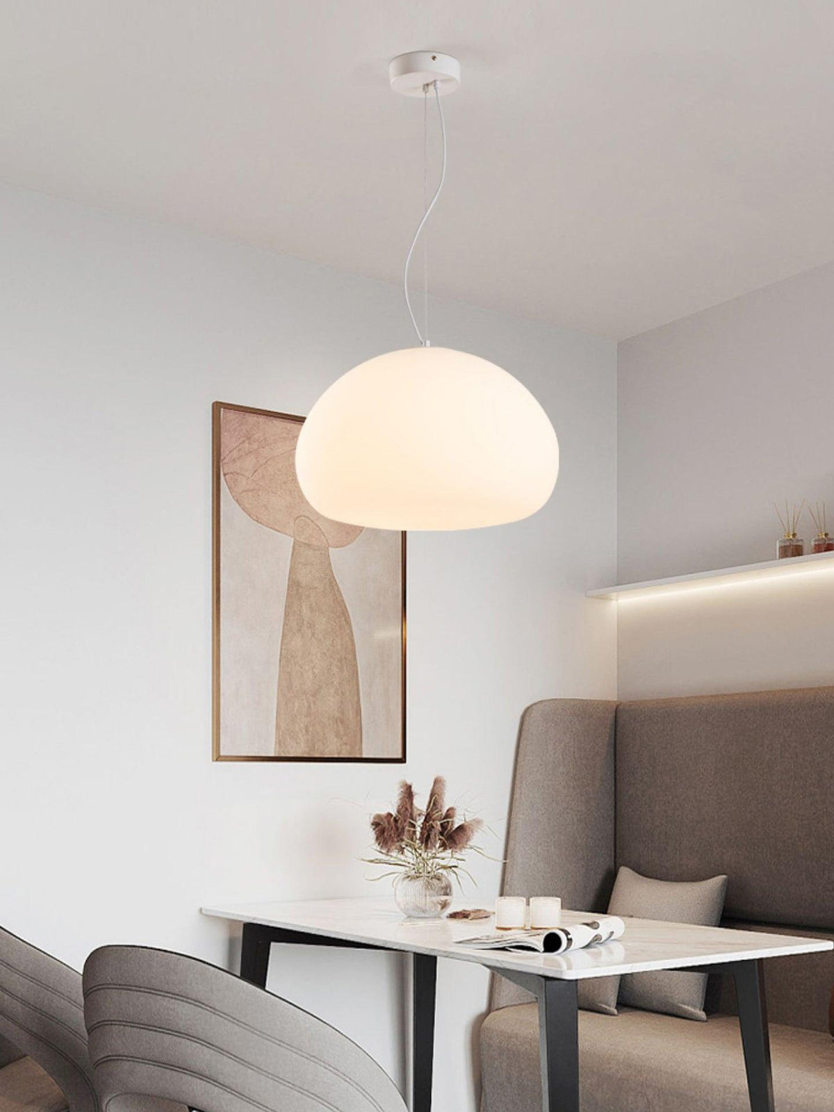 Zerina Glass cozy Pendant Light