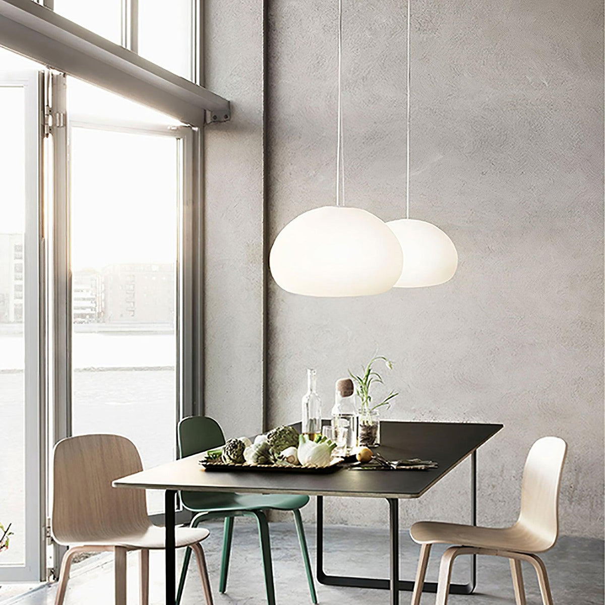 Zerina Glass cozy Pendant Light