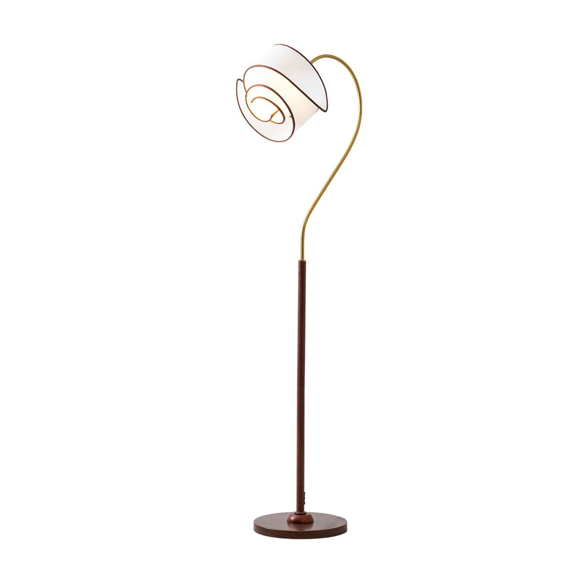 Marcrest Curved Neck Floor Lamp