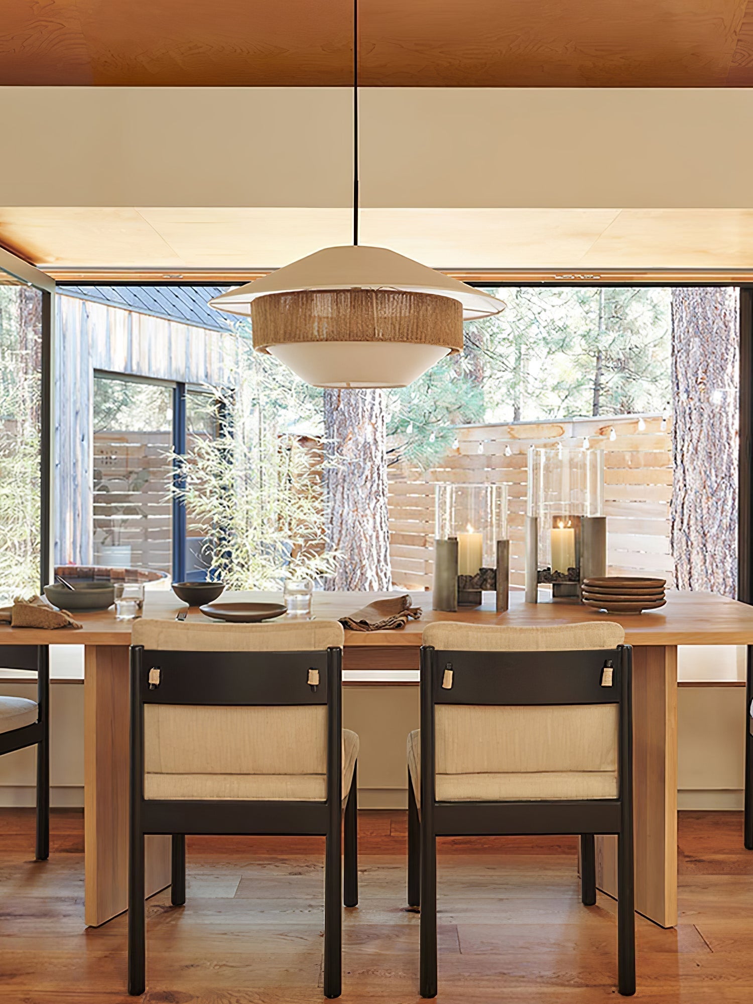 Athrel Modern Fabric Pendant Lamp